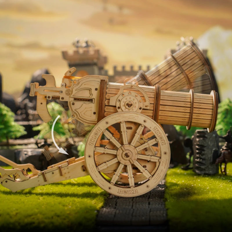 3D Holz-Puzzle - Mittelalterliche Belagerungswaffen