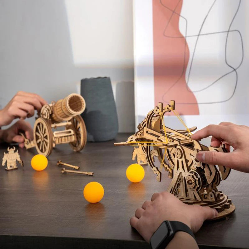 3D Holz-Puzzle - Mittelalterliche Belagerungswaffen