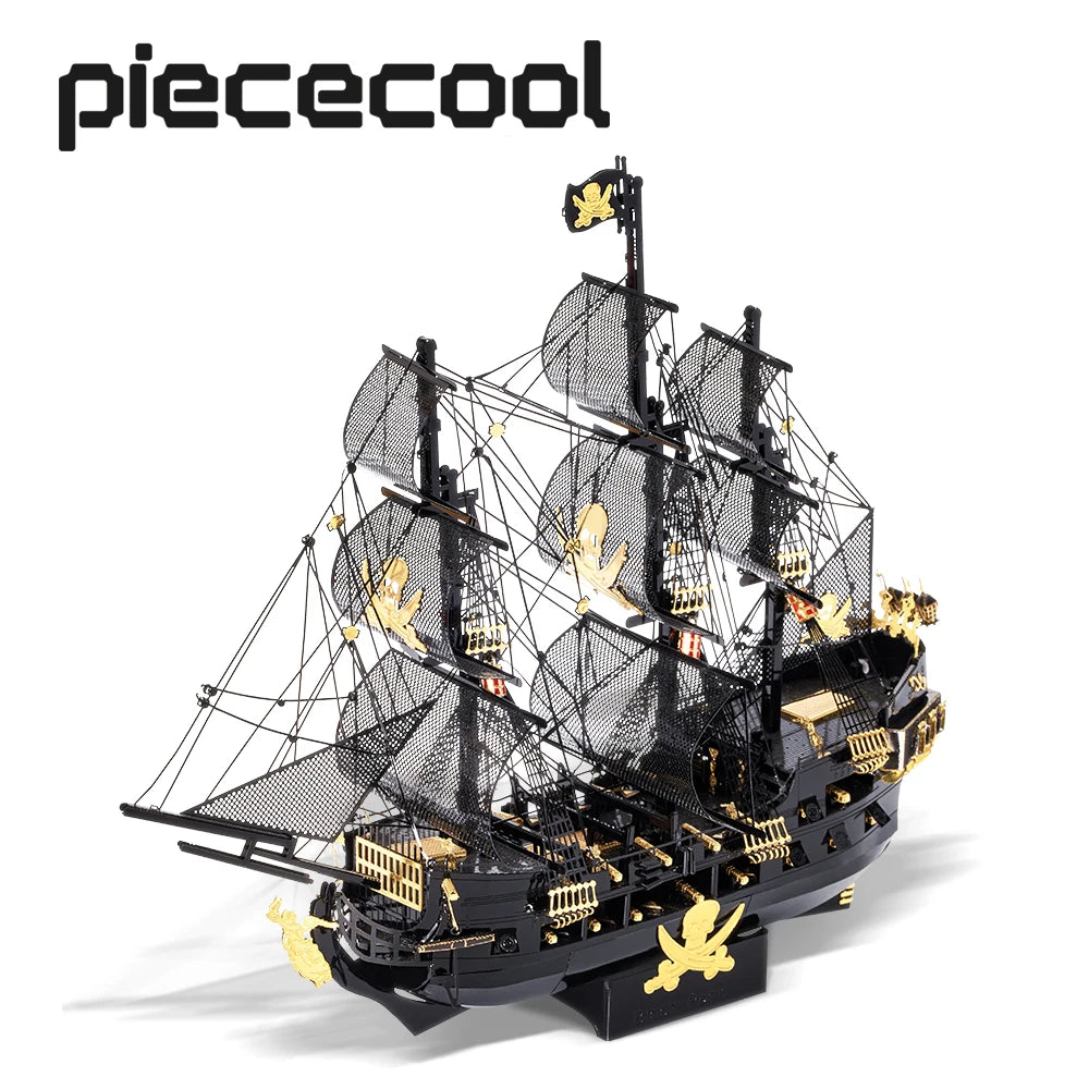3D Metall-Puzzle - Black Pearl Schiff