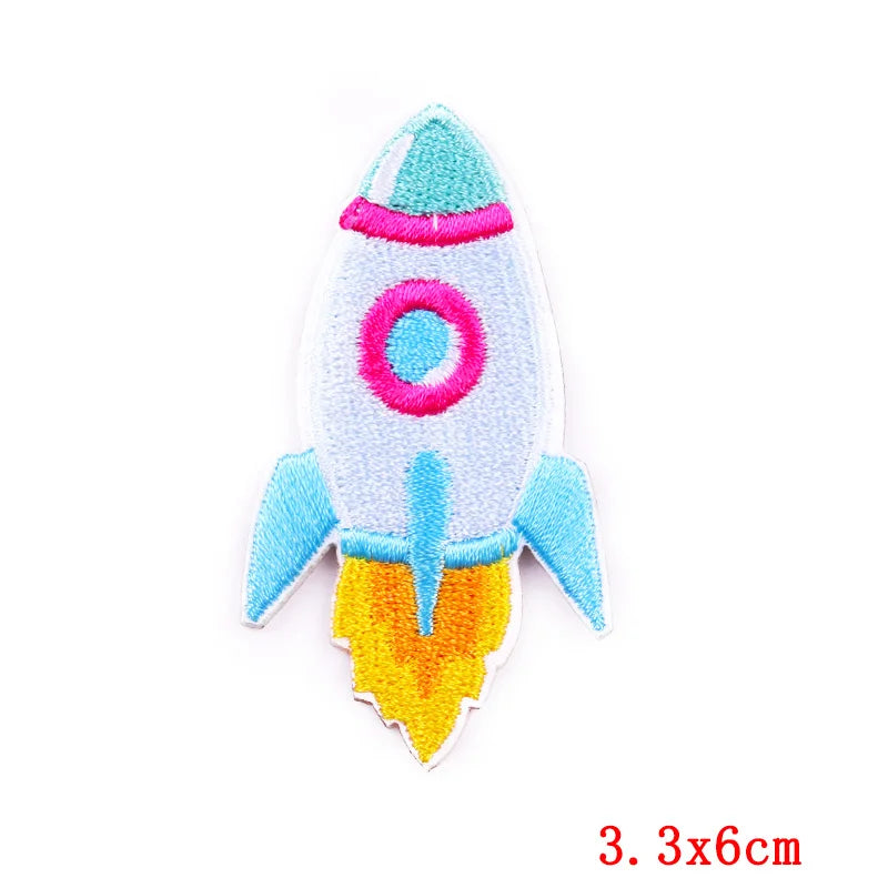 Bügelaufkleber - Astronaut