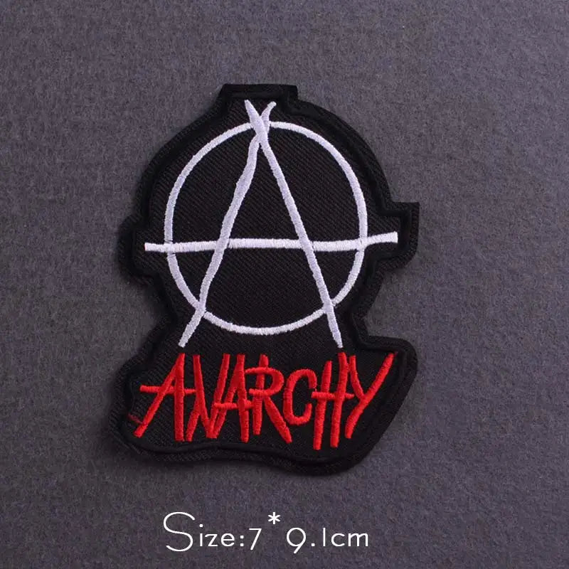 Bügelaufkleber - Hippie‑Motiv