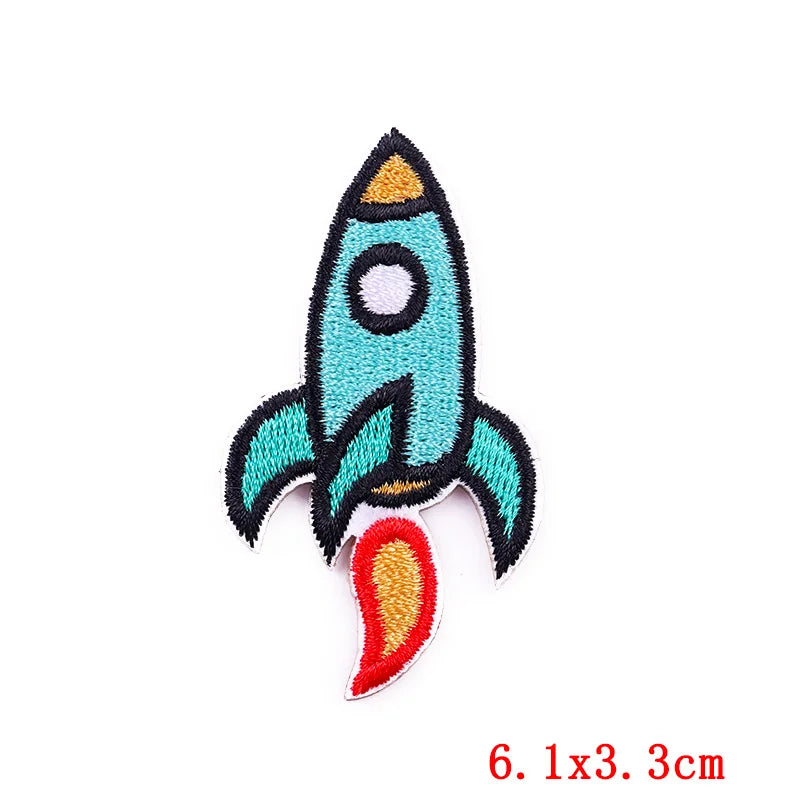Bügelaufkleber - Astronaut