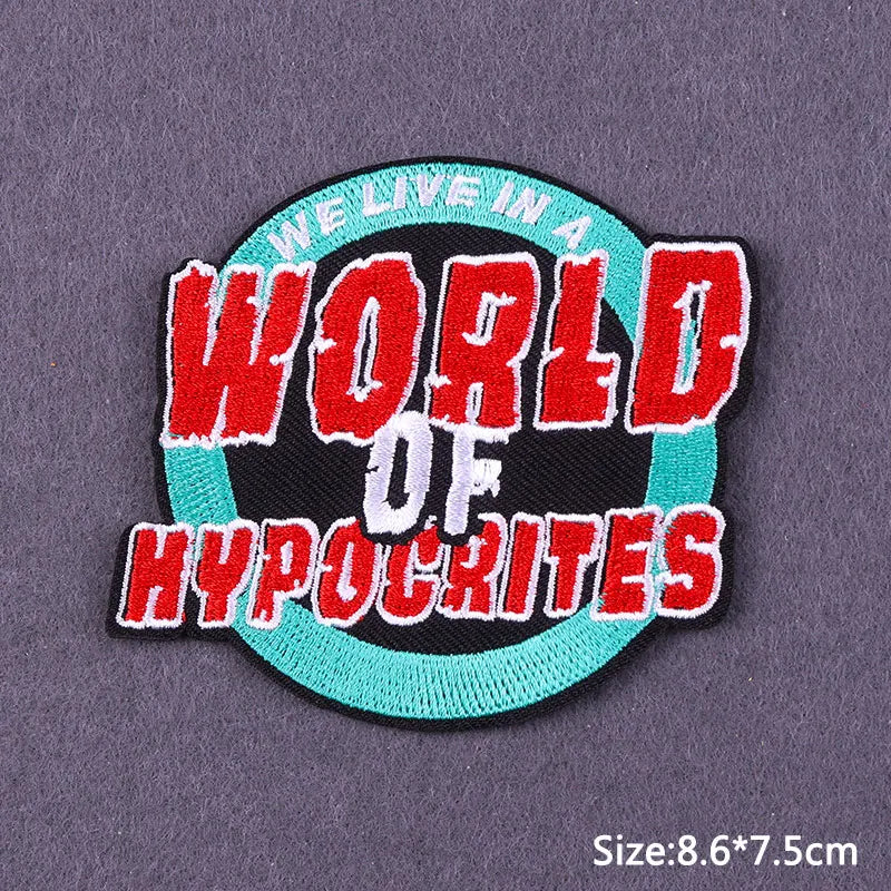 Bügelaufkleber - Schädel