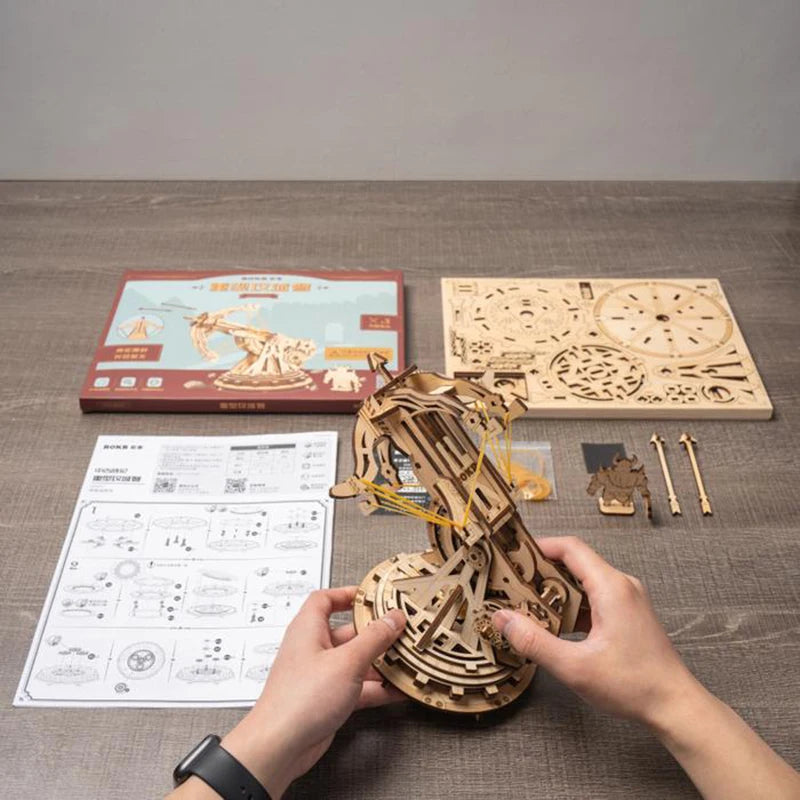 3D Holz-Puzzle - Mittelalterliche Belagerungswaffen