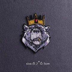 Bügelaufkleber - Hippie‑Motiv