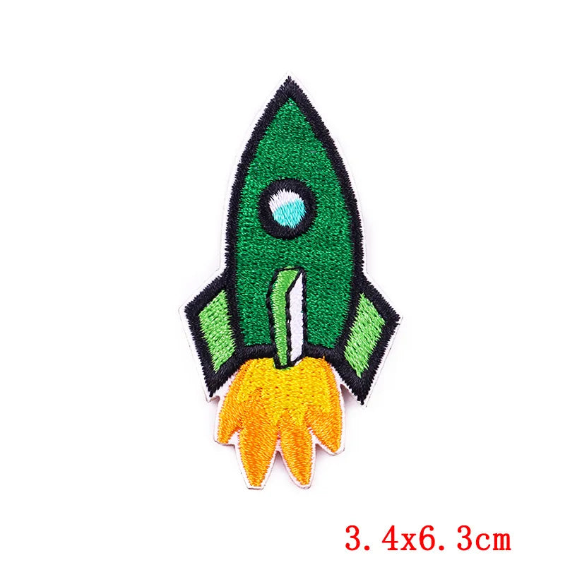Bügelaufkleber - Astronaut