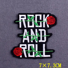 Bügelaufkleber - Rockband
