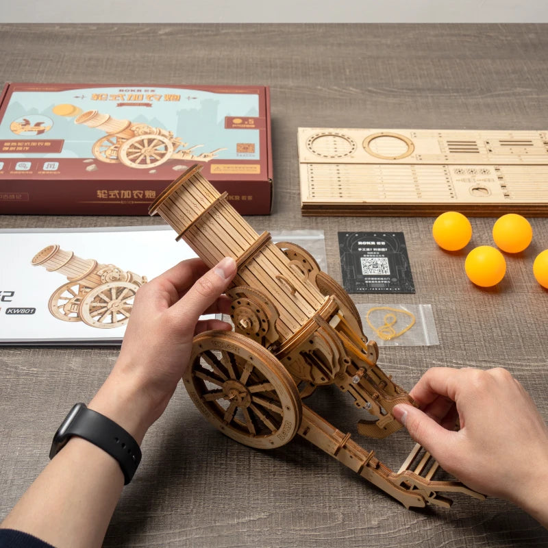 3D Holz-Puzzle - Mittelalterliche Belagerungswaffen