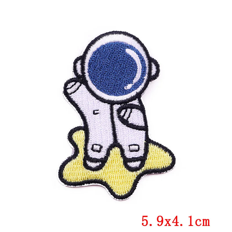 Bügelaufkleber - Astronaut