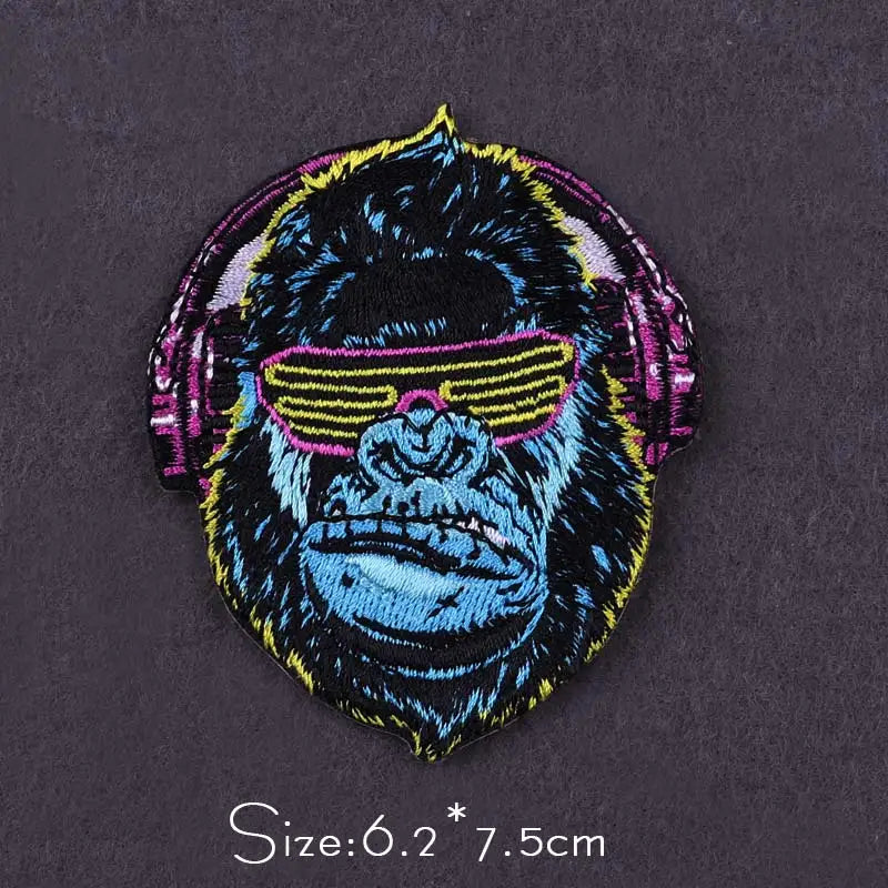 Bügelaufkleber - Fuchsmaske