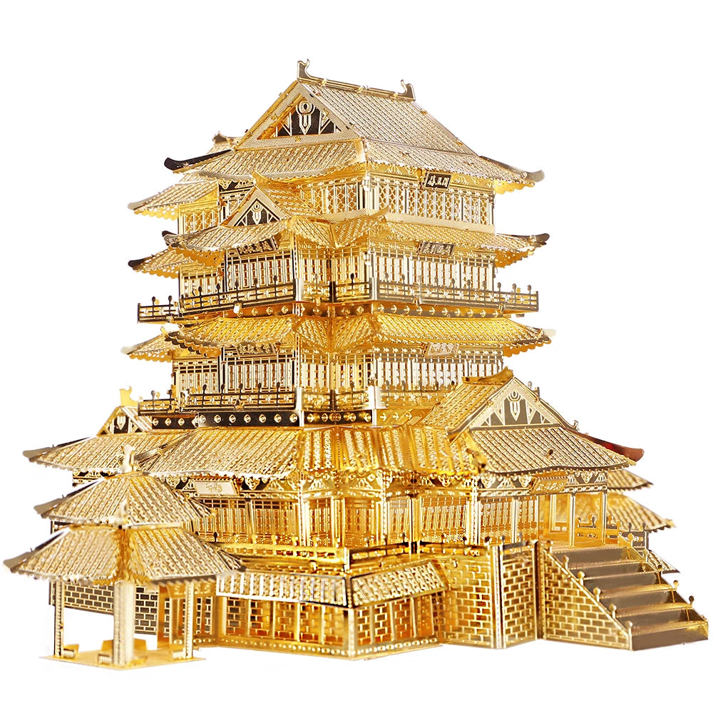 3D Metall-Puzzle - Tengwang Pavillon