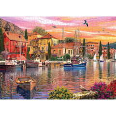 1000 Teile Puzzle - Eule Ölgemälde