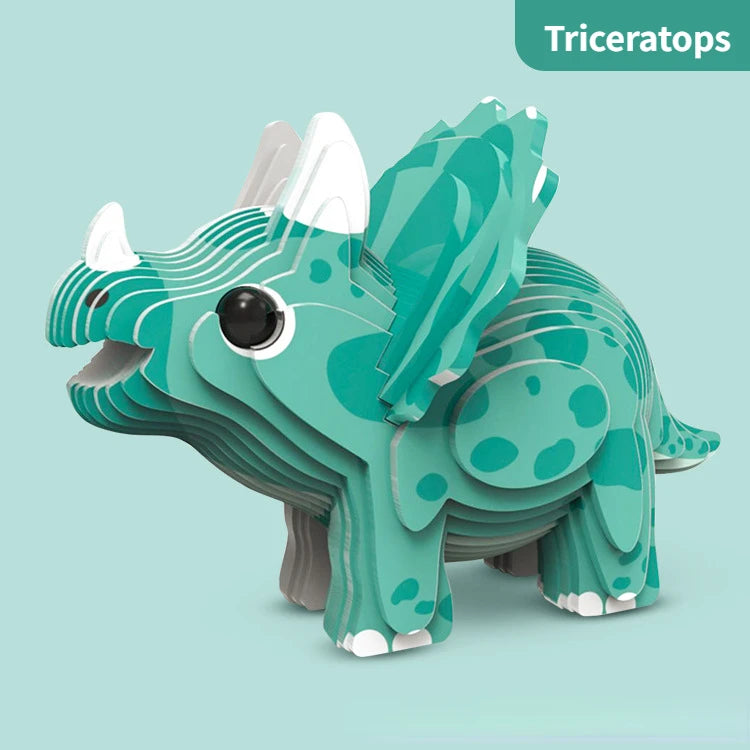 3D Puzzle - Kindergarten Tiere