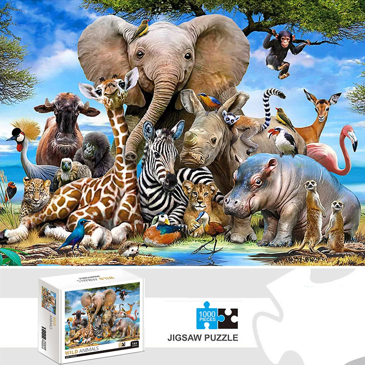 1000 Teile Puzzle - Weltraumreisender
