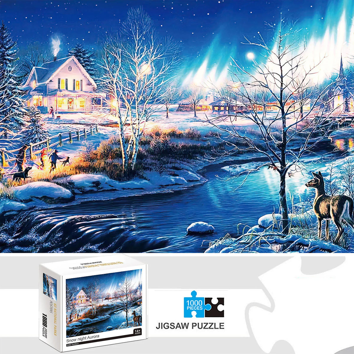 1000 Teile Puzzle - Pariser Straße