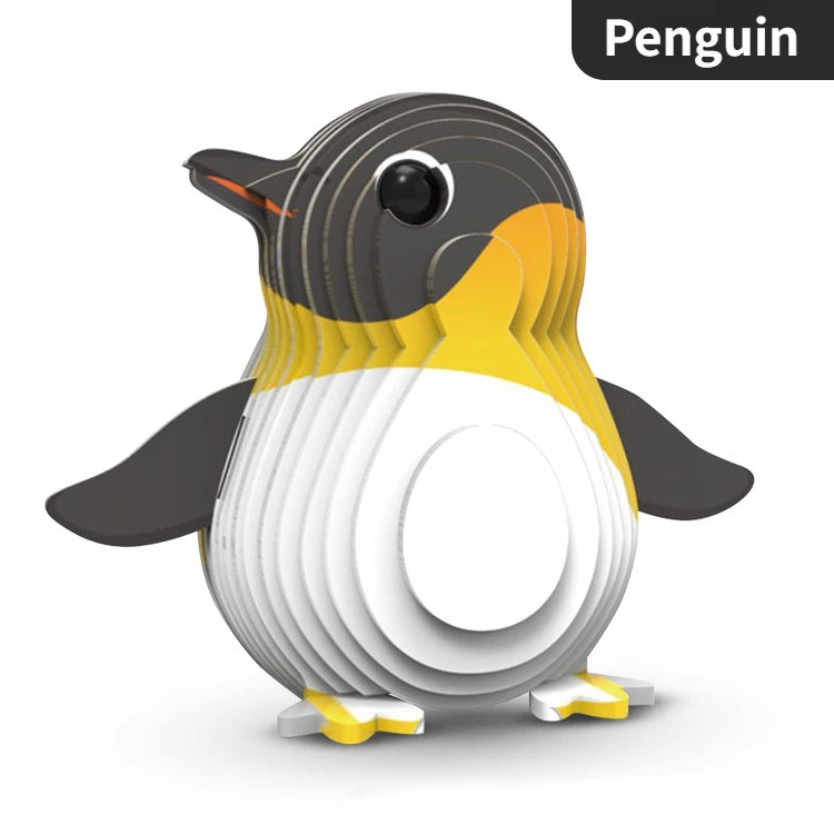 3D Puzzle - Kindergarten Tiere