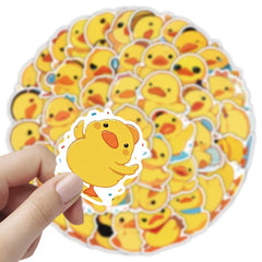Sticker-Set - Gelbe Enten (10/30/50 Stück)