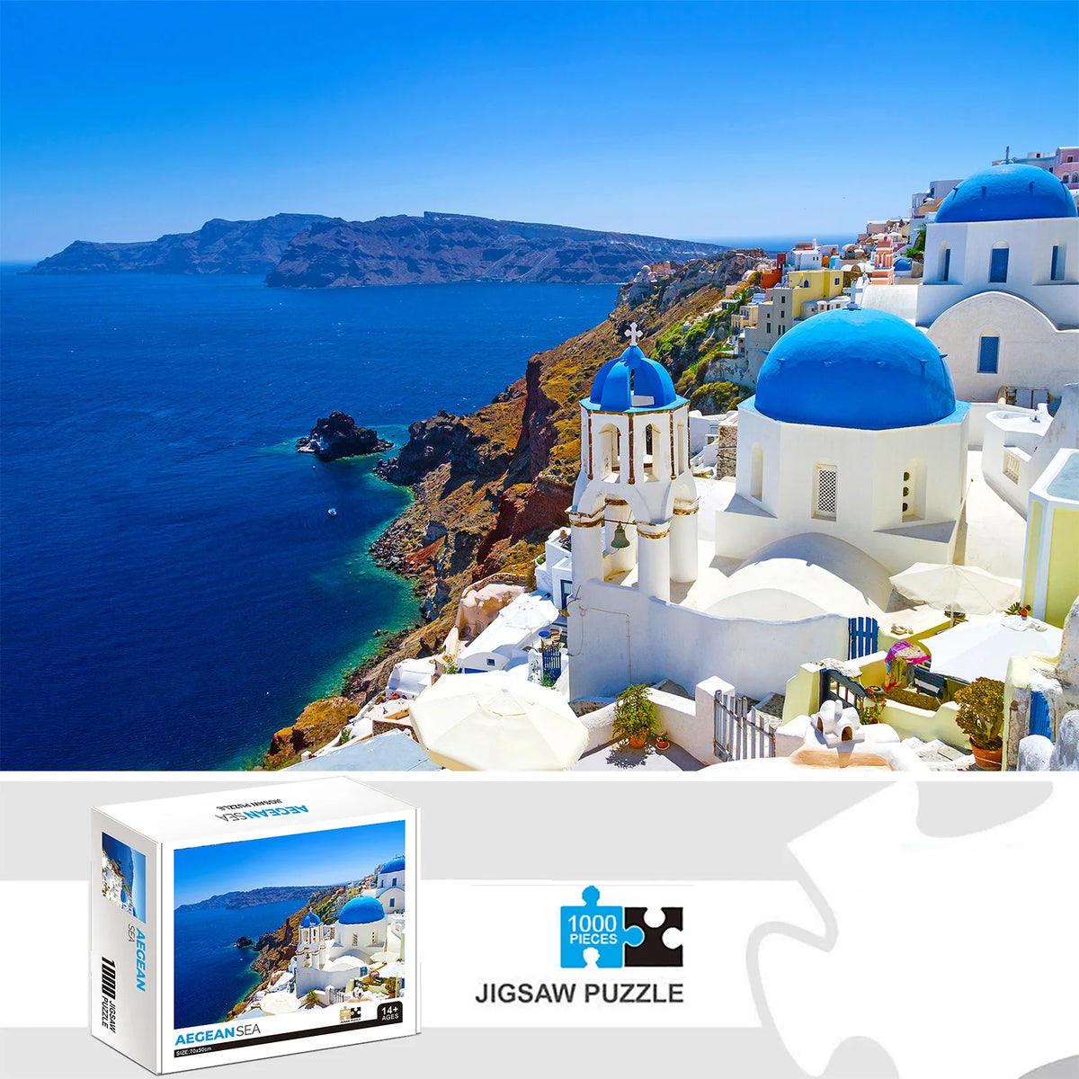 1000 Teile Puzzle - Burano-Insel