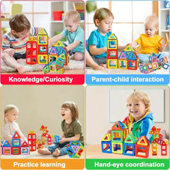 Magnetbausteine - Designer-Set für Jungen und Mädchen