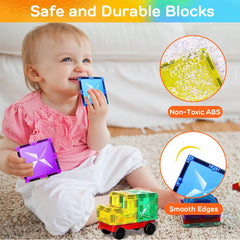 Magnetische Bausteine - Montessori Magnet‑Konstruktionsset