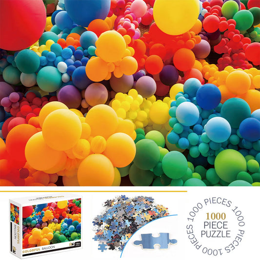 1000 Teile Puzzle - Bunte Ballons