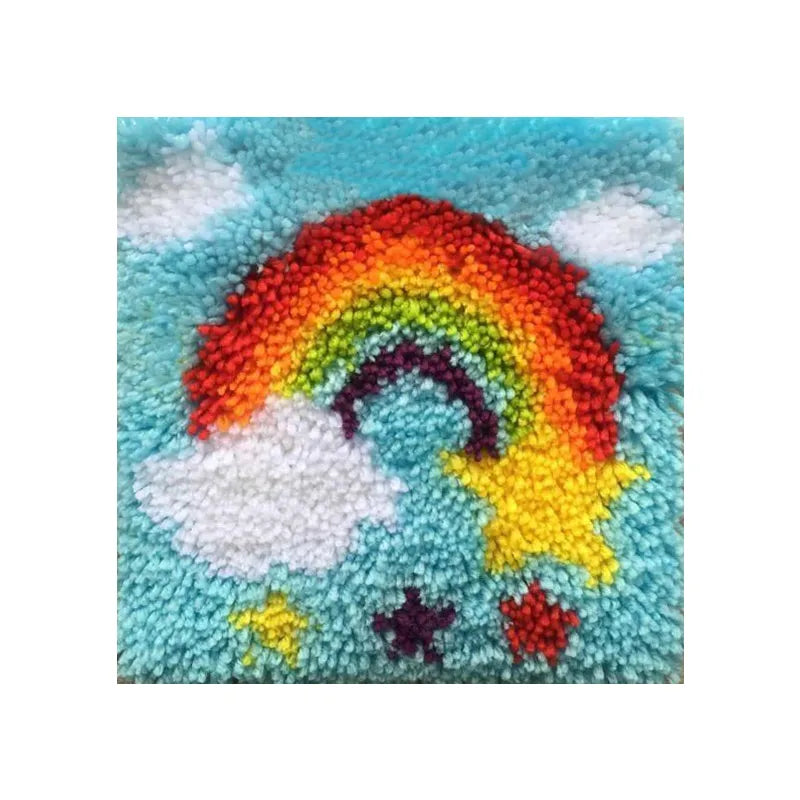 Knüpfset - Cartoon-Tiere Teppich