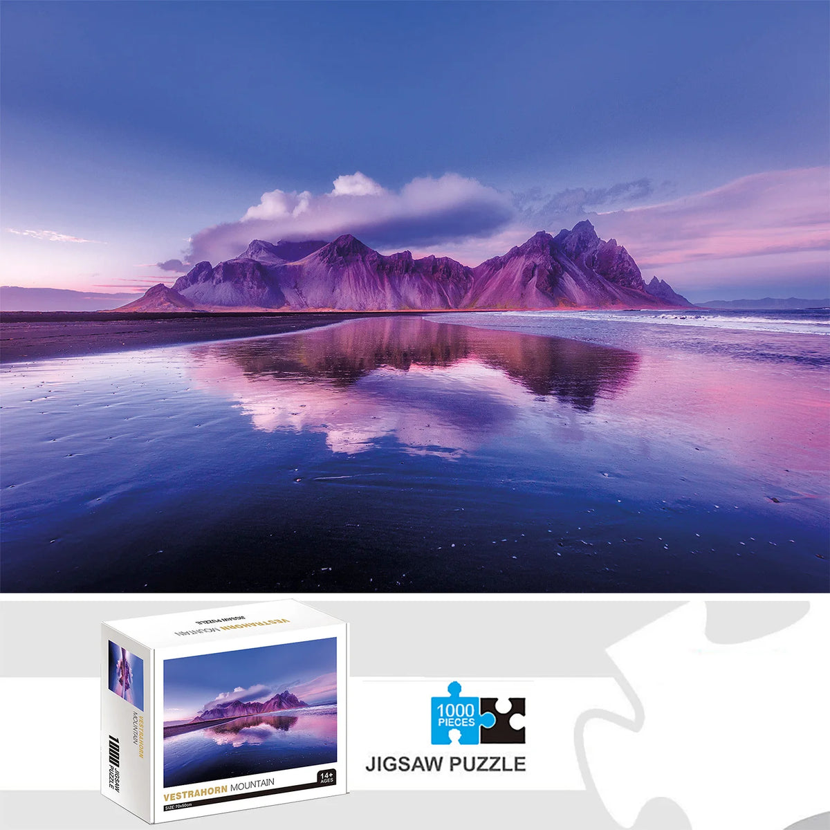1000 Teile Puzzle - Positano