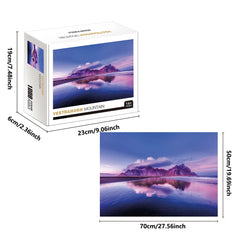 1000 Teile Puzzle - Vestrahorn-Berg