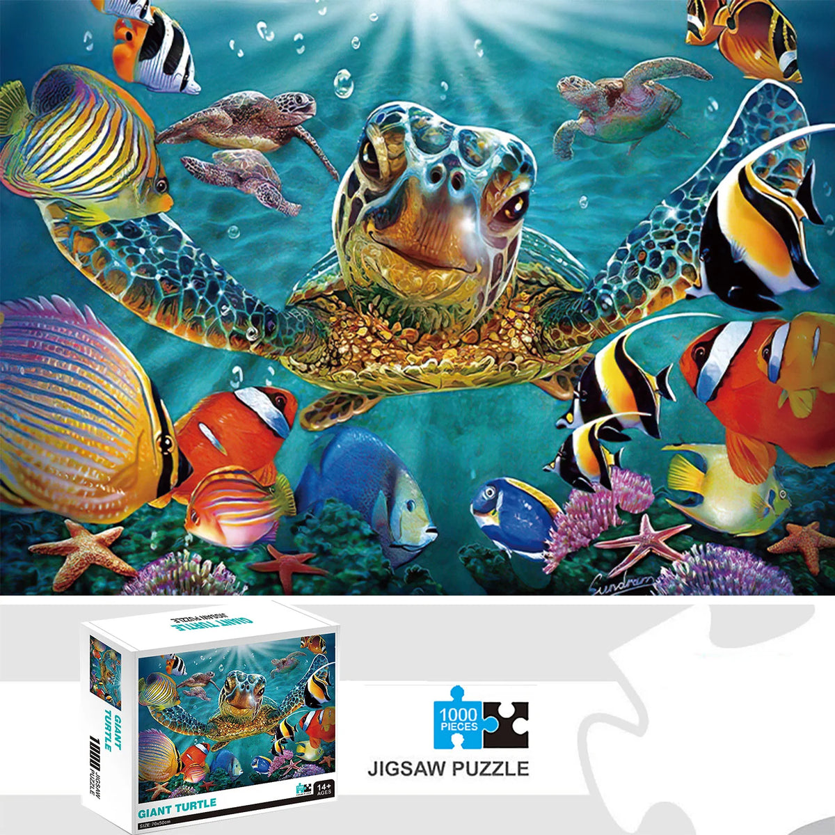 1000 Teile Puzzle - Nach langer Zeit