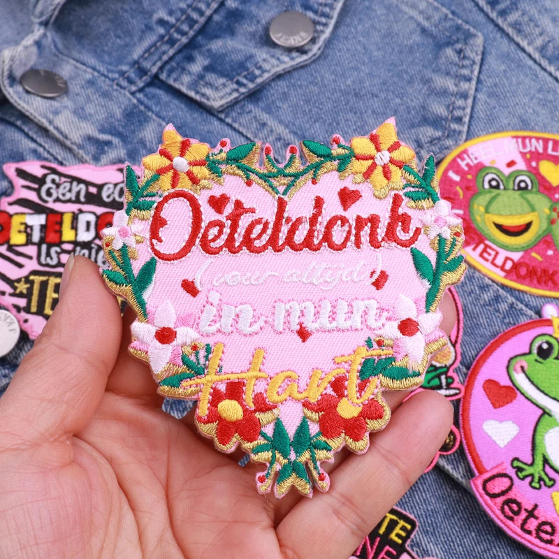 Bügelaufkleber - Frosch