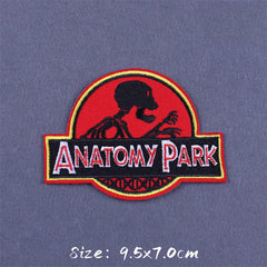 Bügelaufkleber - Schädel