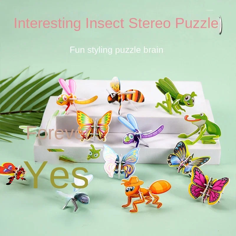 3D Schaumstoff-Puzzle - 12-24 Tiere