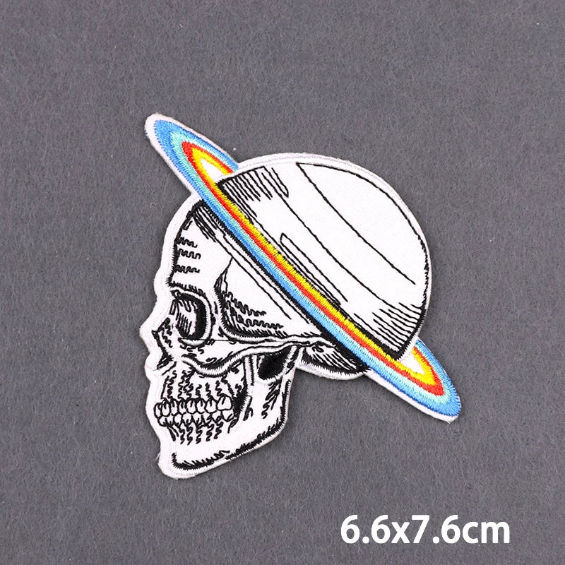 Bügelaufkleber - Alien