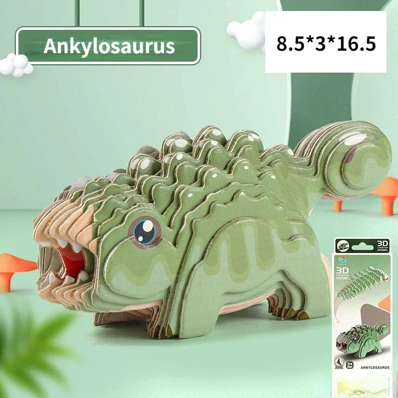 3D Puzzle - Jurassic Dinosaurier