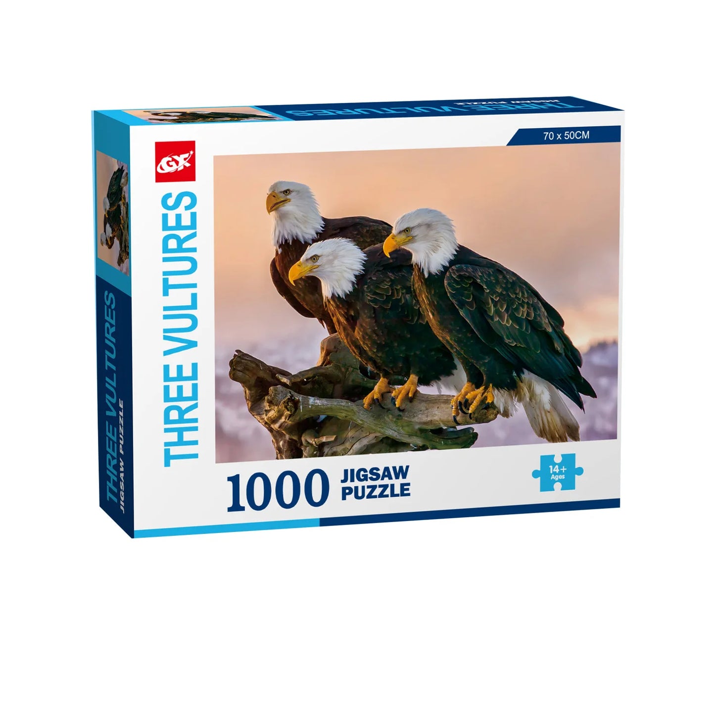 1000 Teile Puzzle - Drei Geier