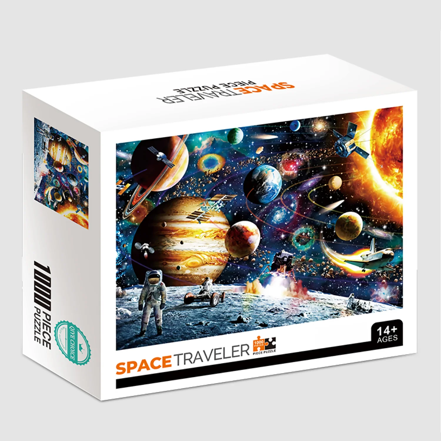 1000 Teile Puzzle - Weltraumreisender