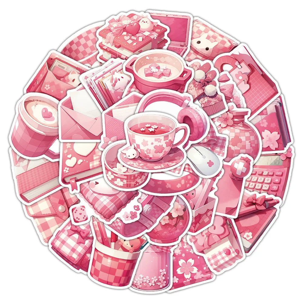 Sticker‑Set - Handpaint INS‑Style Graffiti‑Sticker (10‑50 Stk.)