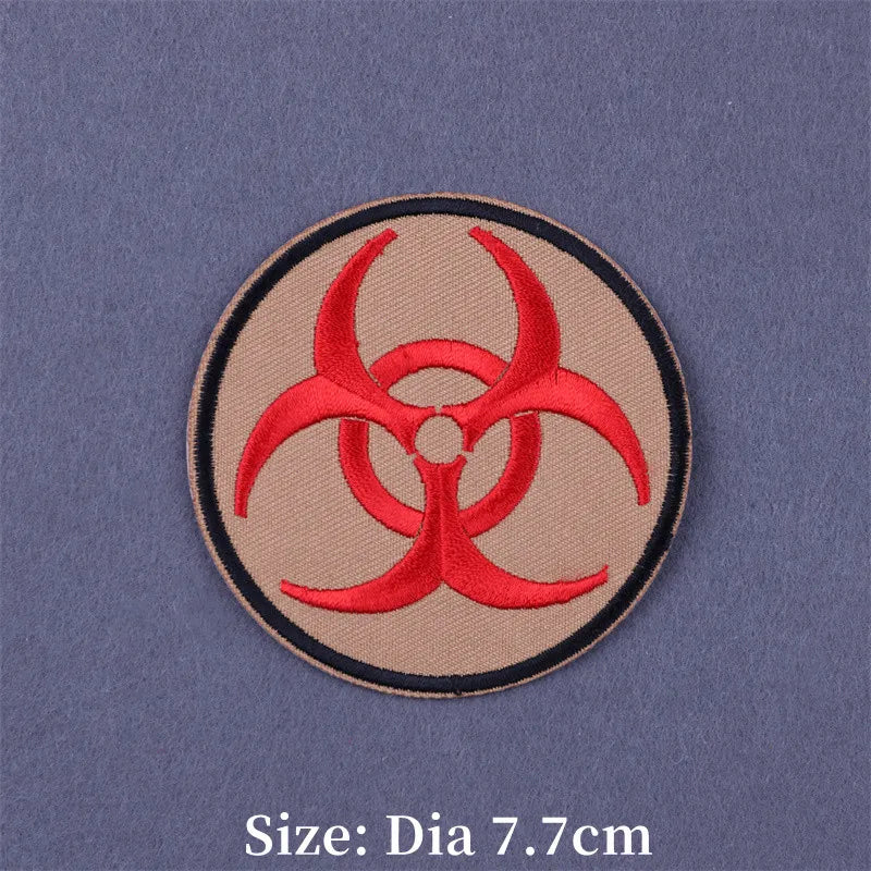 Bügelaufkleber - Hippie‑Motiv