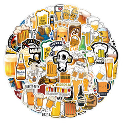 Sticker‑Set - Bier Cartoon‑Sticker (10‑110 Stk.)