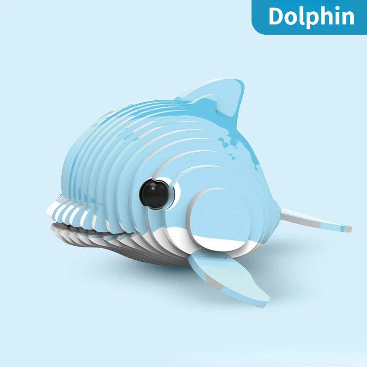 3D Puzzle - Kindergarten Tiere