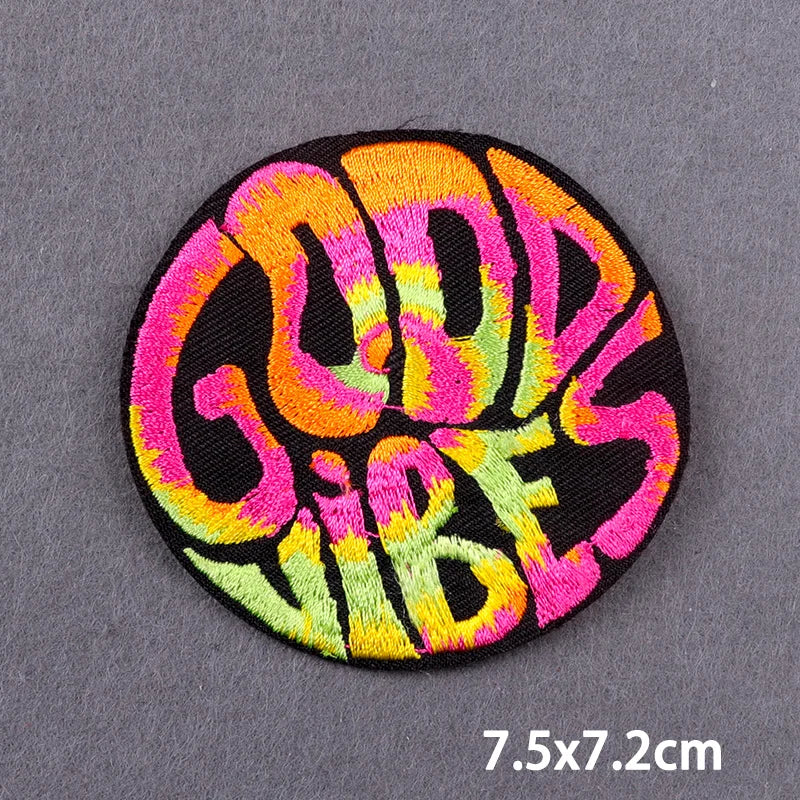 Bügelaufkleber - Iron