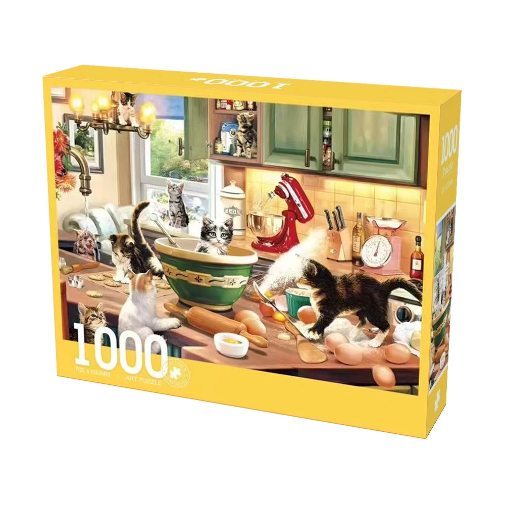 1000 Teile Puzzle - Segelschiffe