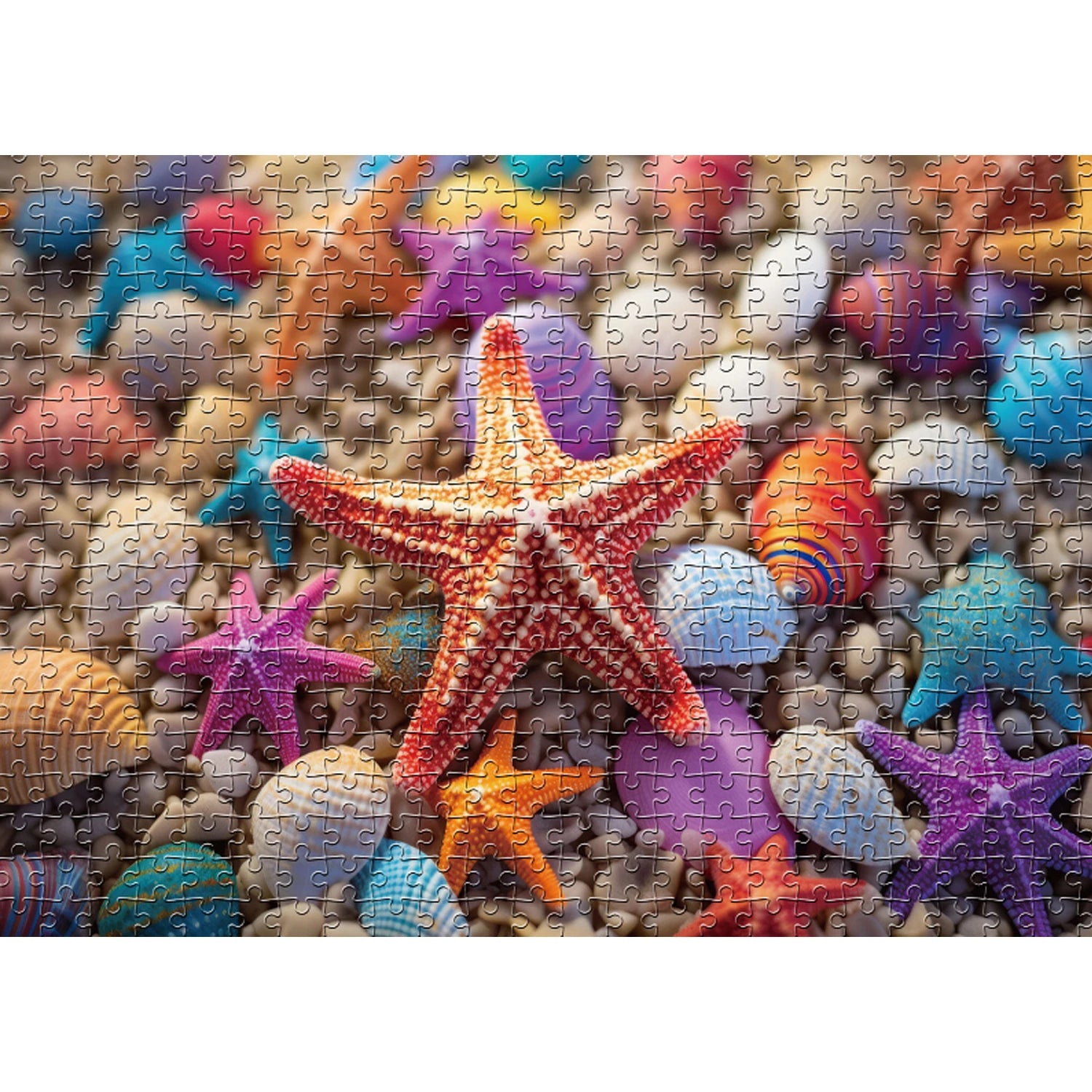 1000 Teile Puzzle - Farbverlauf Mandala