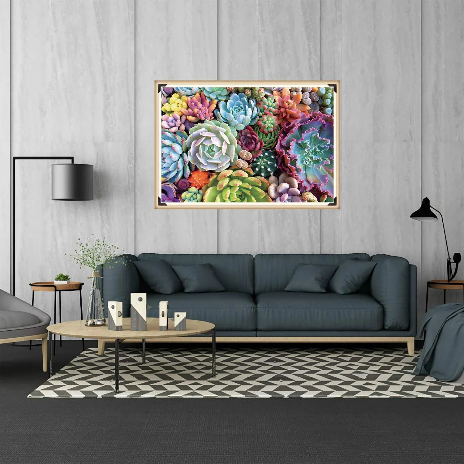 1000 Teile Puzzle - Gemütliches Zuhause