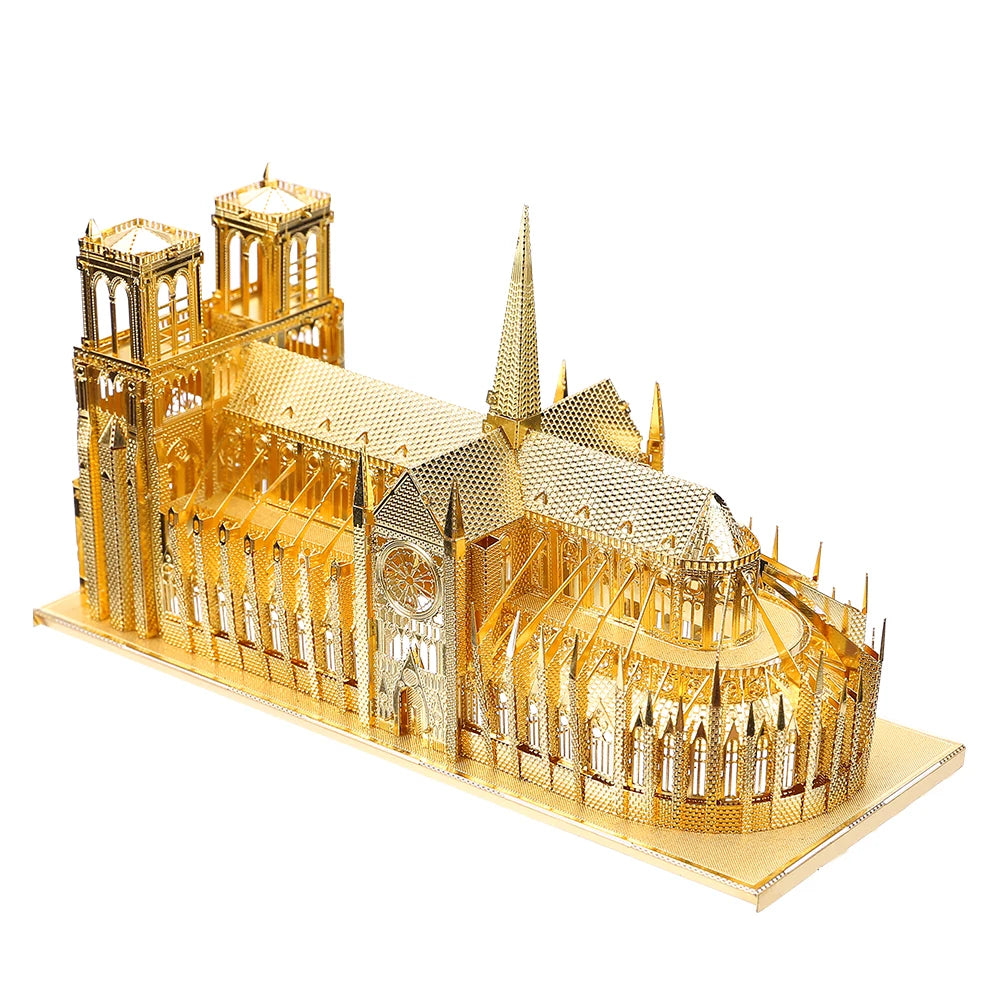 3D Metall-Puzzle - Notre Dame