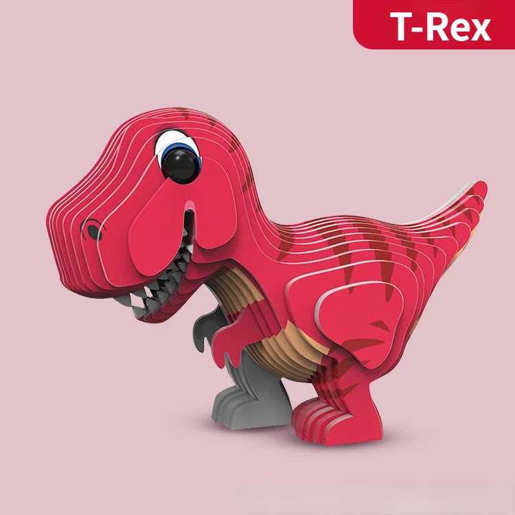 3D Puzzle - Kindergarten Tiere