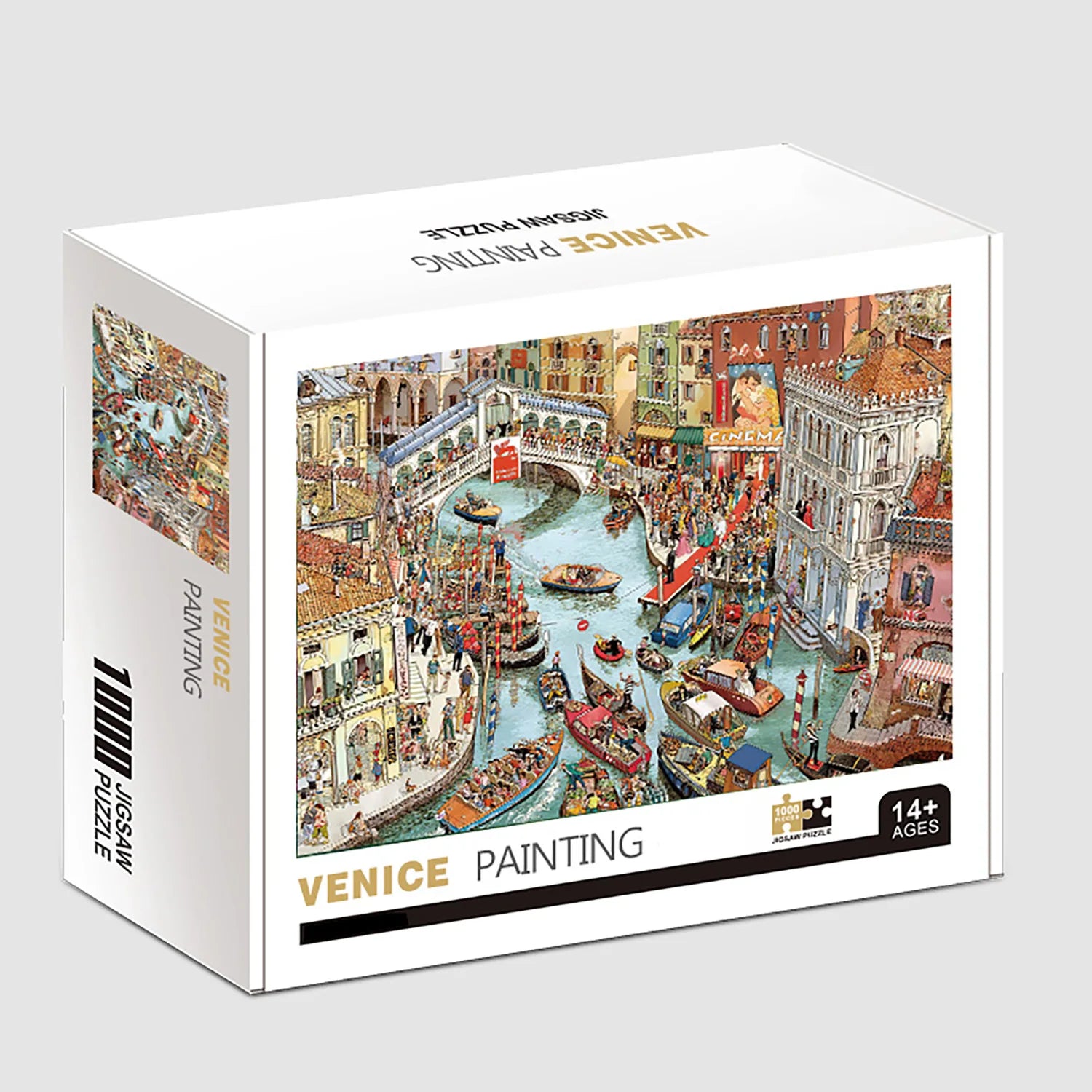 1000 Teile Puzzle - Venedig Gemälde