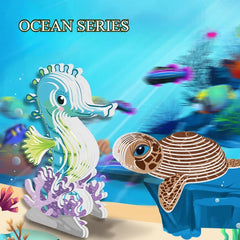 3D Puzzle - Cartoon Dinosaurier