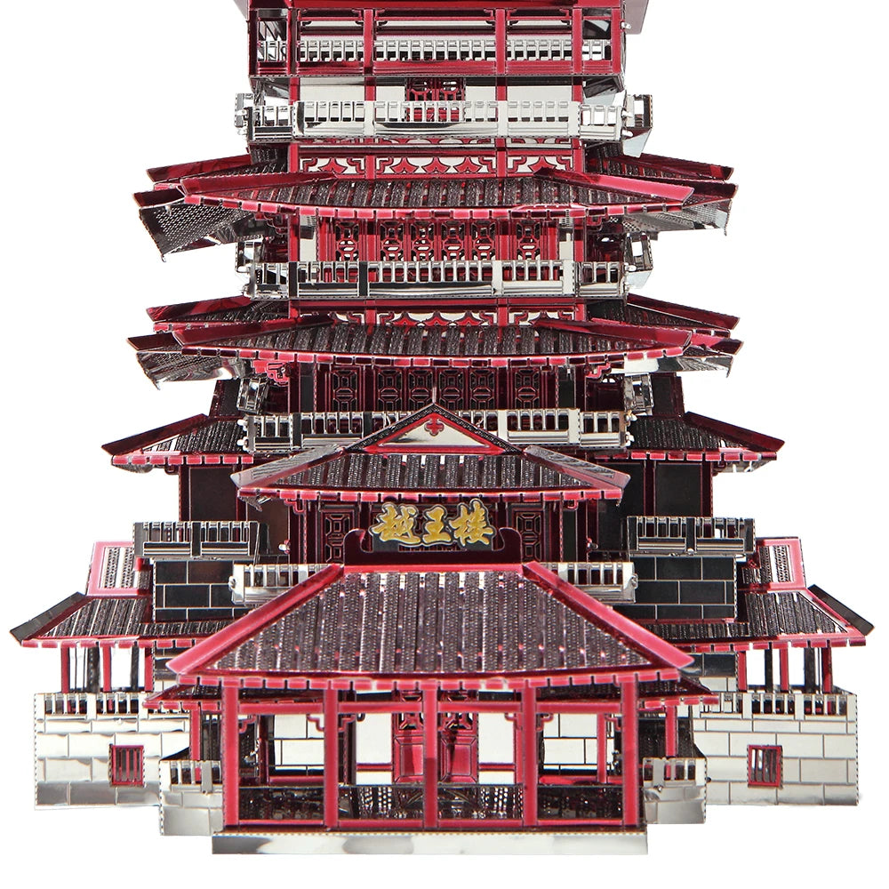 3D Metall-Puzzle - Yuewang Turm