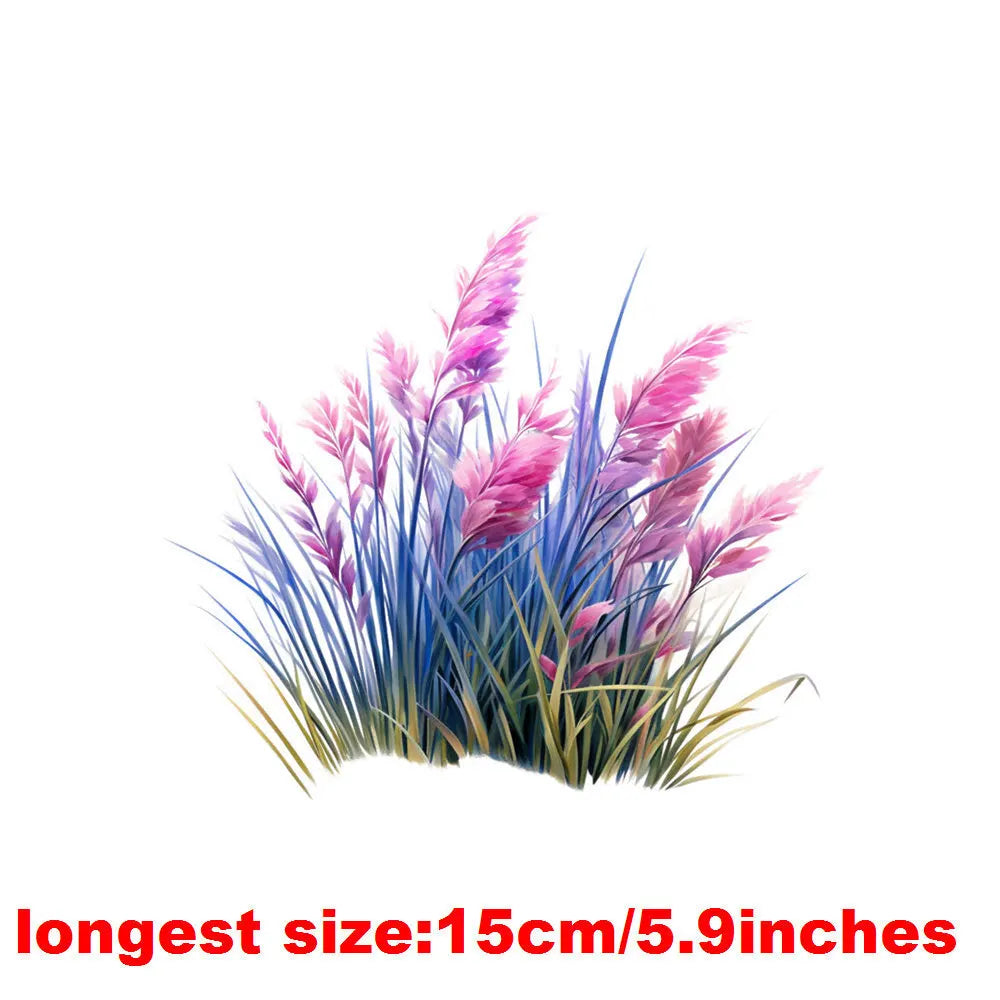 Bügelaufkleber - 15cm Bunter Igel